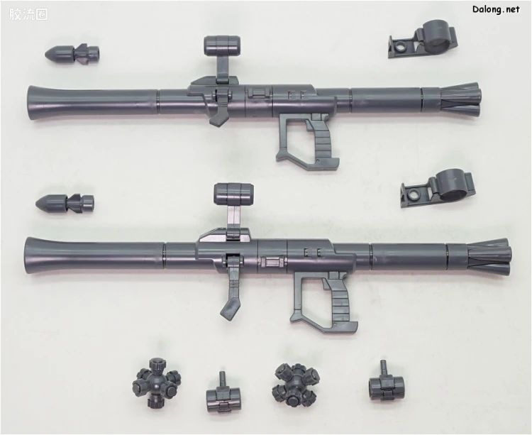 PG 定制部件 MS-06 扎古Ⅱ改造套装#1 透明身体&武器 - 图片