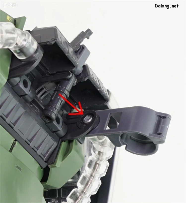 PG 定制部件 MS-06 扎古Ⅱ改造套装#1 透明身体&武器 - 图片