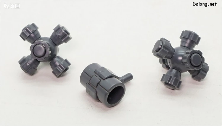 PG 定制部件 MS-06 扎古Ⅱ改造套装#1 透明身体&武器 - 图片