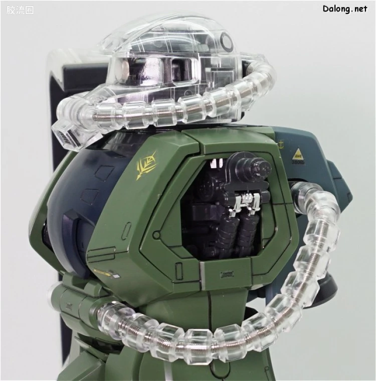 PG 定制部件 MS-06 扎古Ⅱ改造套装#1 透明身体&武器 - 图片