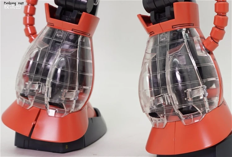 PG 定制部件 MS-06 扎古Ⅱ改造套装#2 透明身体&武器 - 图片