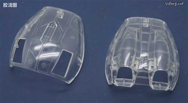 PG 定制部件 MS-06 扎古Ⅱ改造套装#2 透明身体&武器 - 图片