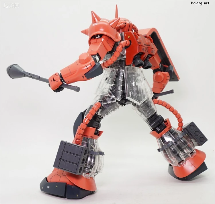 PG 定制部件 MS-06 扎古Ⅱ改造套装#2 透明身体&武器 - 图片