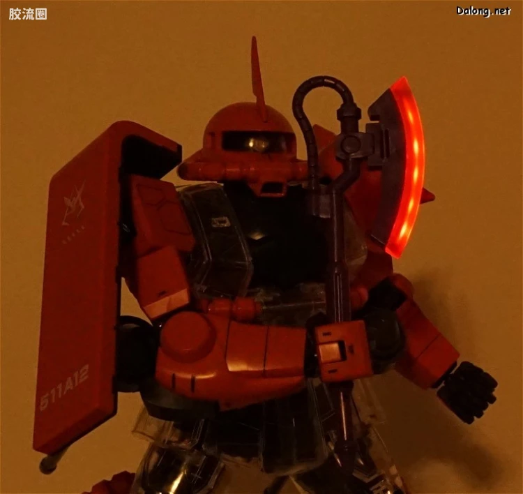 PG 定制部件 MS-06 扎古Ⅱ改造套装#2 透明身体&武器 - 图片