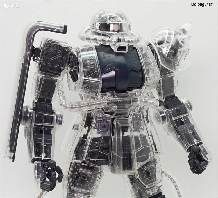 PG 定制部件 MS-06 扎古Ⅱ改造套装#2 透明身体&武器 - 图片