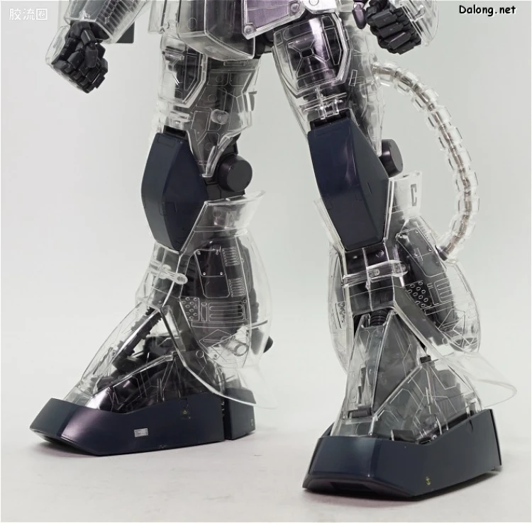 PG 定制部件 MS-06 扎古Ⅱ改造套装#2 透明身体&武器 - 图片