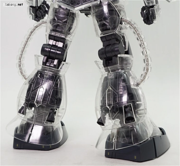 PG 定制部件 MS-06 扎古Ⅱ改造套装#2 透明身体&武器 - 图片