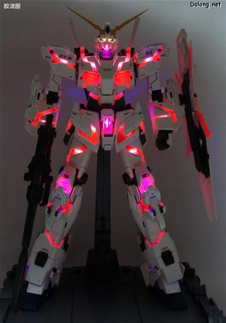 PG 定制部件 独角兽高达用LED发光组件 - 图片
