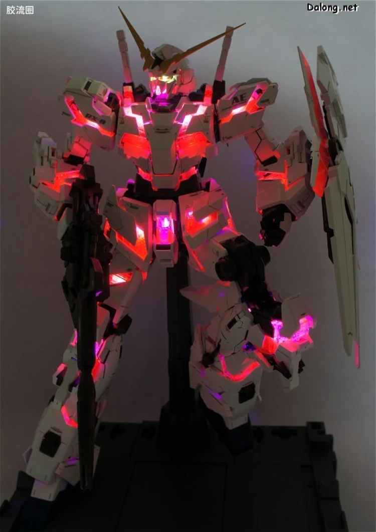 PG 定制部件 独角兽高达用LED发光组件 - 图片