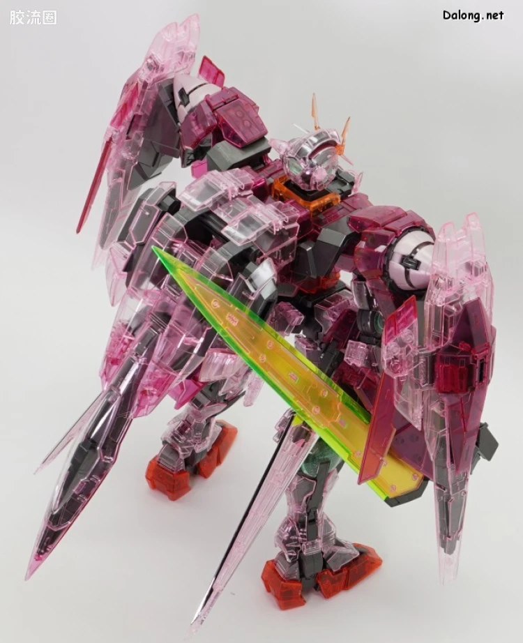 PG 定制部件 00 Raiser Trans-AM用 透明外甲扩展配件 - 图片