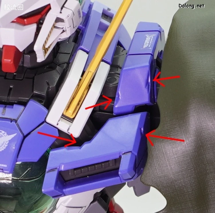 PG 定制部件 GN-001RE 能天使高达修补型 部件 - 图片