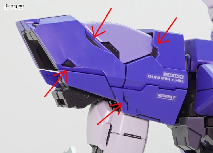 PG 定制部件 GN-001RE 能天使高达修补型 部件 - 图片