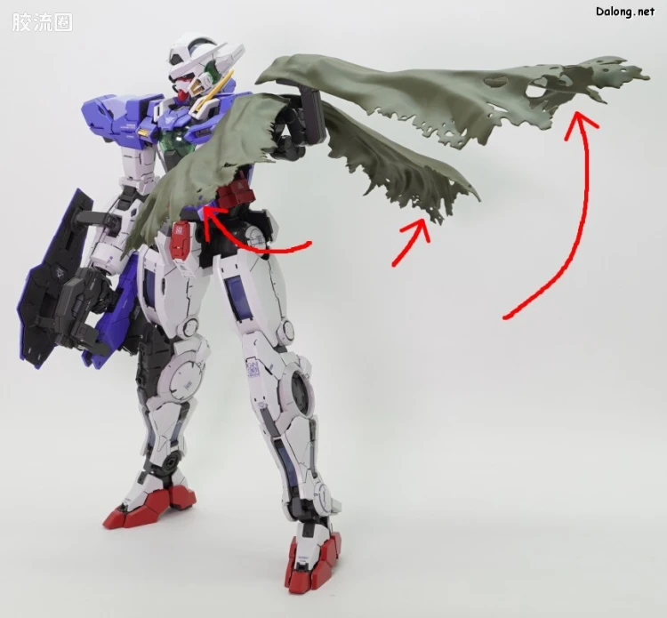 PG 定制部件 GN-001RE 能天使高达修补型 部件 - 图片
