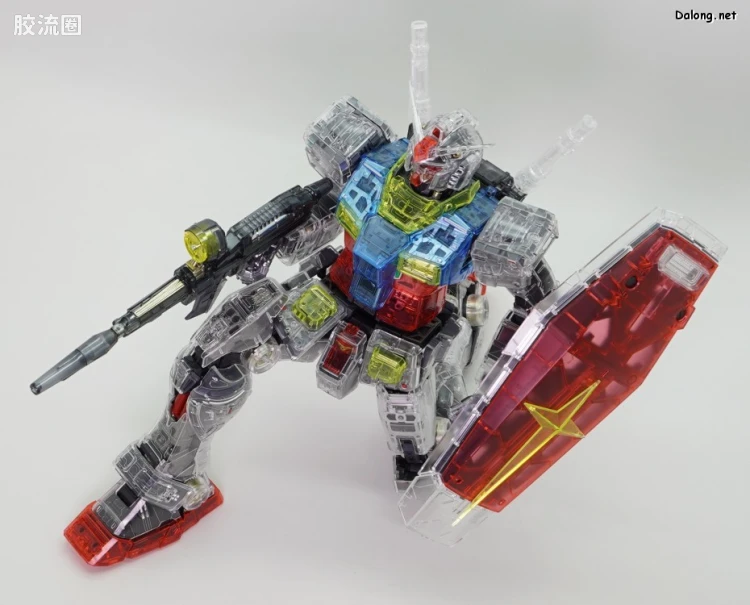 PG 定制部件 PGU RX-78-2 高达 彩透装甲套装 - 图片