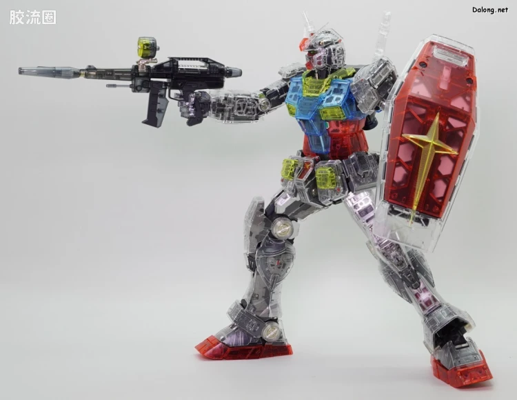 PG 定制部件 PGU RX-78-2 高达 彩透装甲套装 - 图片