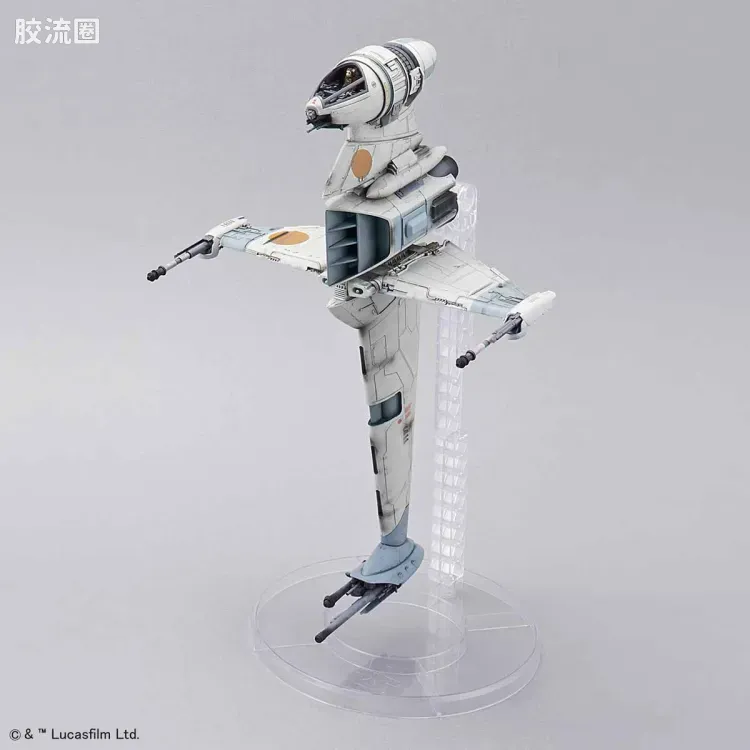 万代 星球大战系列拼装模型 载具系列 1/72 B翼战机 - 图片