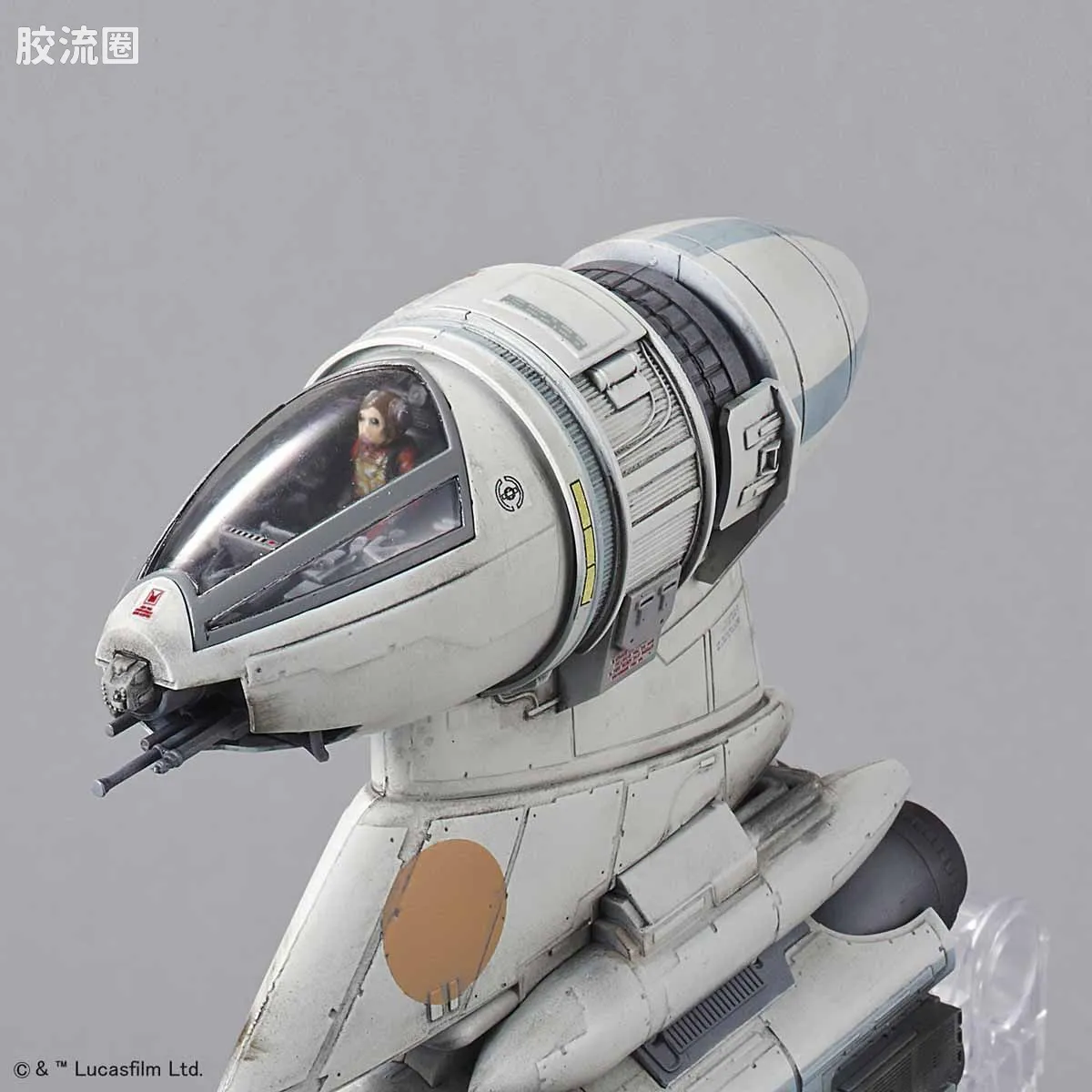 万代 星球大战系列拼装模型 载具系列 1/72 B翼战机 - 图片