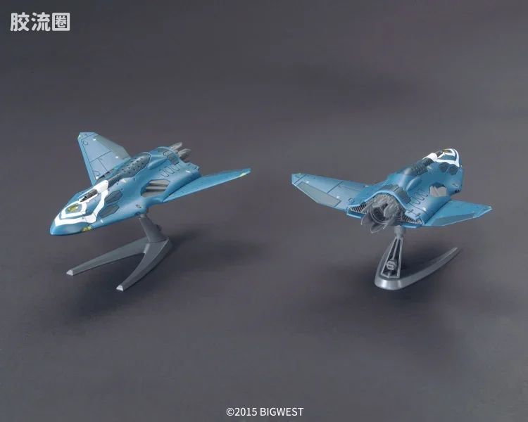 万代超时空要塞系列拼装模型 1比72 Sv-262Hs 龙III(奇斯机) 对应Lil Draken & 脚部Missile Pod - 图片