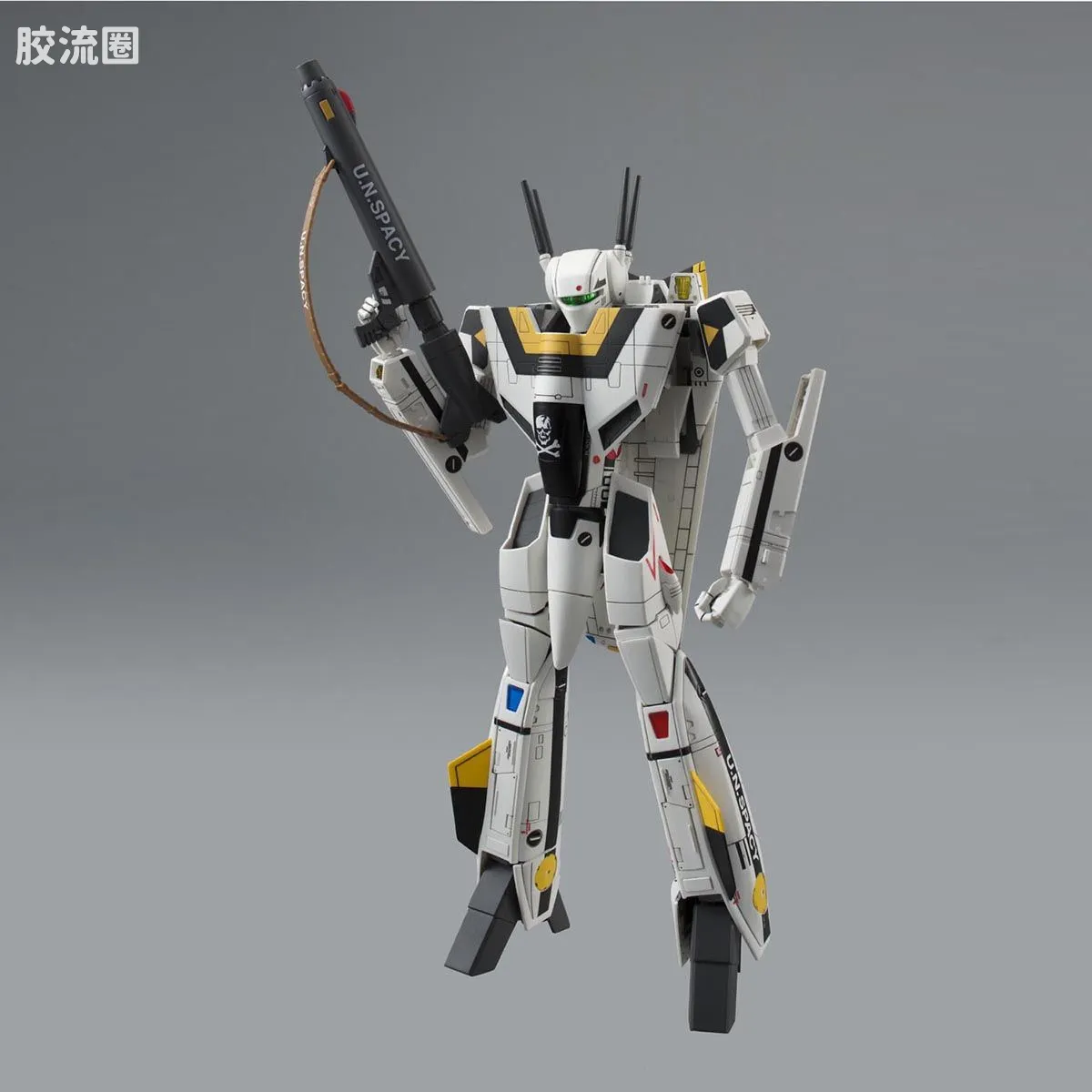 万代超时空要塞系列拼装模型 1比72 VF-1S Valkyrie 福克机 - 图片