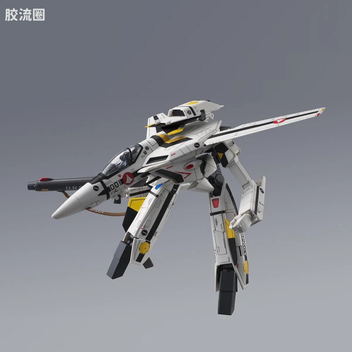 万代超时空要塞系列拼装模型 1比72 VF-1S Valkyrie 福克机 - 图片
