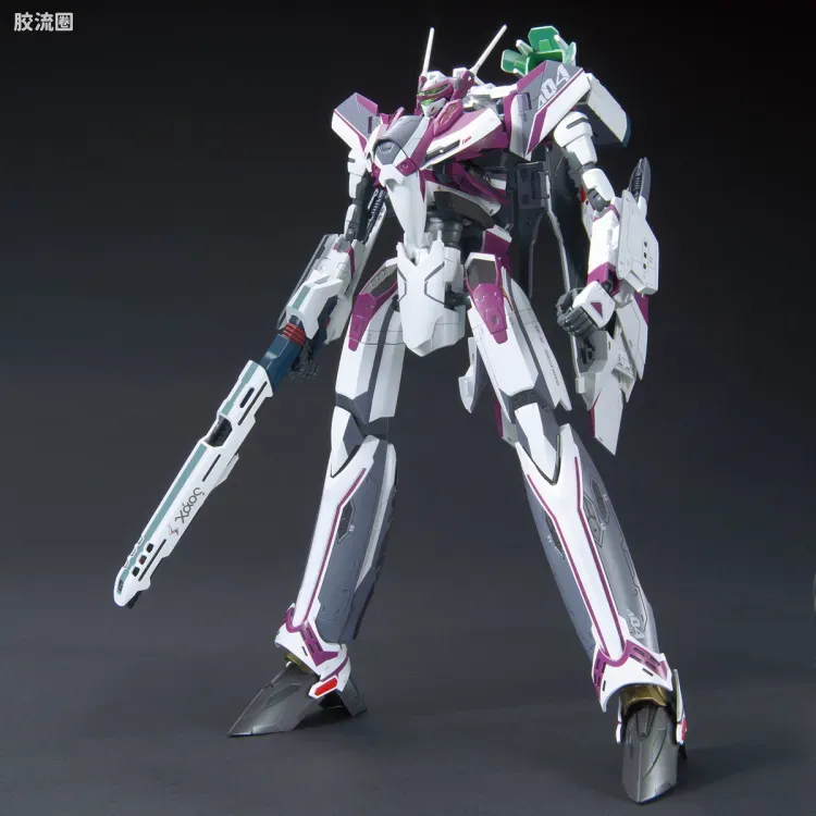 万代超时空要塞系列拼装模型 1比72 VF-31C 齐格菲里德(米拉洁机) - 图片
