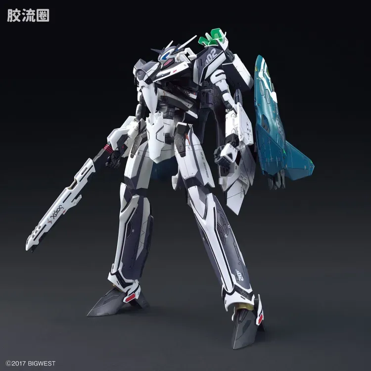 万代超时空要塞系列拼装模型 1比72 VF-31F 齐格飞/Lil Draken装备(疾风·因梅尔曼机) - 图片