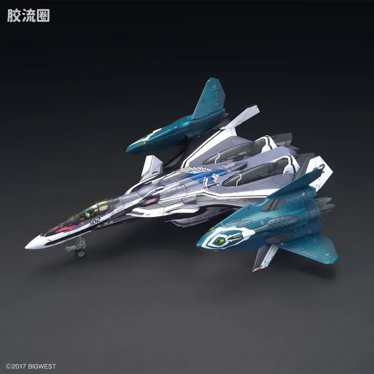 万代超时空要塞系列拼装模型 1比72 VF-31F 齐格飞/Lil Draken装备(疾风·因梅尔曼机) - 图片