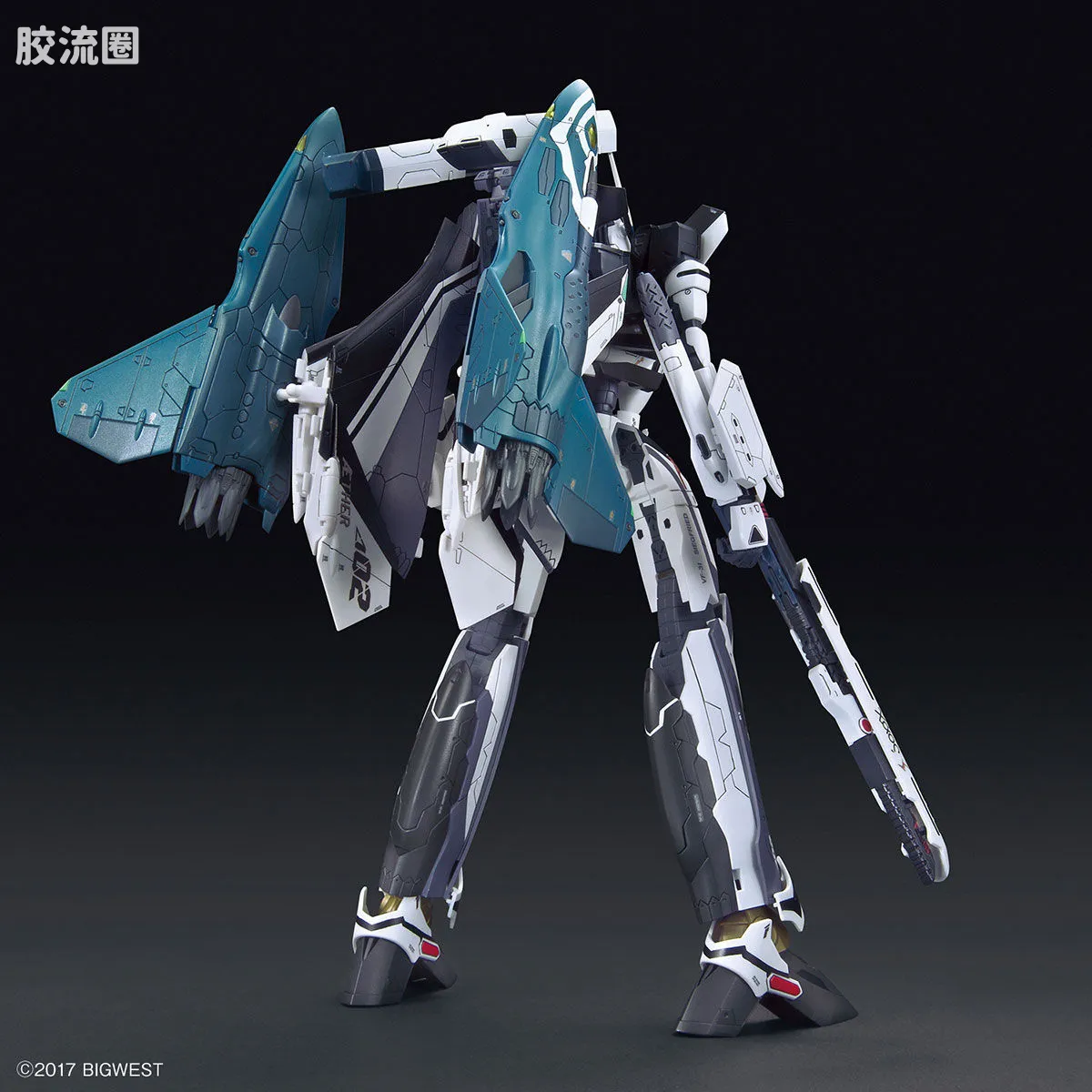 万代超时空要塞系列拼装模型 1比72 VF-31F 齐格飞/Lil Draken装备(疾风·因梅尔曼机) - 图片