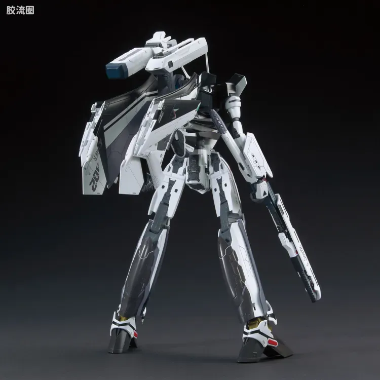万代超时空要塞系列拼装模型 1比72 VF-31F 齐格菲里德(梅萨·伊雷菲尔特机） - 图片