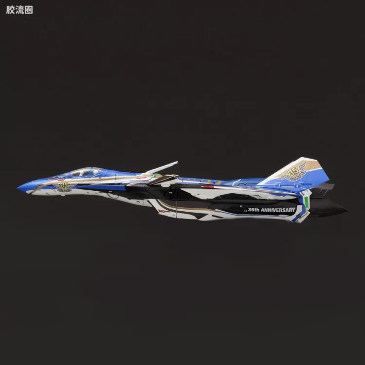 万代超时空要塞系列拼装模型 1比72 VF-31J 35周年涂装版 - 图片