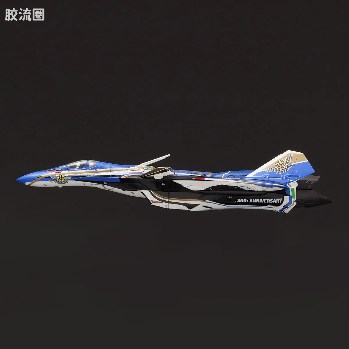 万代超时空要塞系列拼装模型 1比72 VF-31J 35周年涂装版 - 图片