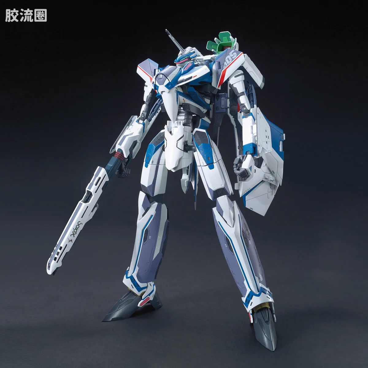 万代超时空要塞系列拼装模型 1比72 VF-31J 齐格弗里德(疾风机) - 图片