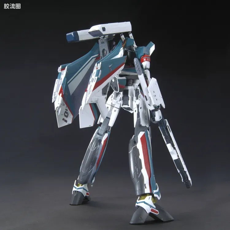 万代超时空要塞系列拼装模型 1比72 VF-31S 齐格弗里德(阿拉德机) - 图片