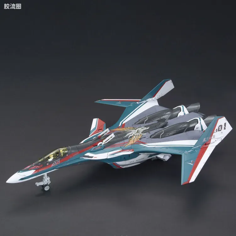 万代超时空要塞系列拼装模型 1比72 VF-31S 齐格弗里德(阿拉德机) - 图片