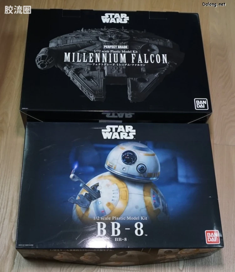 万代 星球大战系列拼装模型 载具系列 1/72 千年隼 - 图片