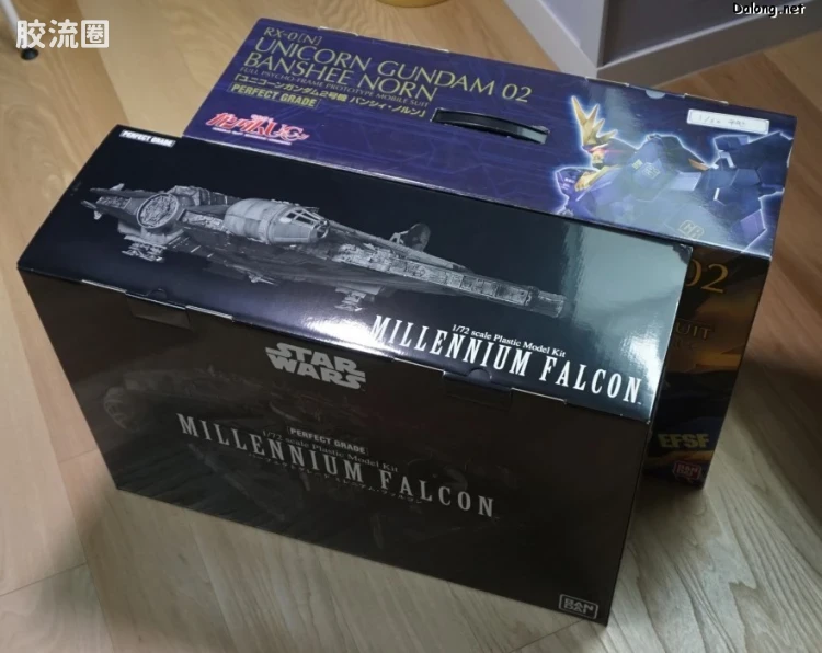 万代 星球大战系列拼装模型 载具系列 1/72 千年隼 - 图片
