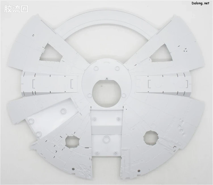 万代 星球大战系列拼装模型 载具系列 1/72 千年隼 - 图片