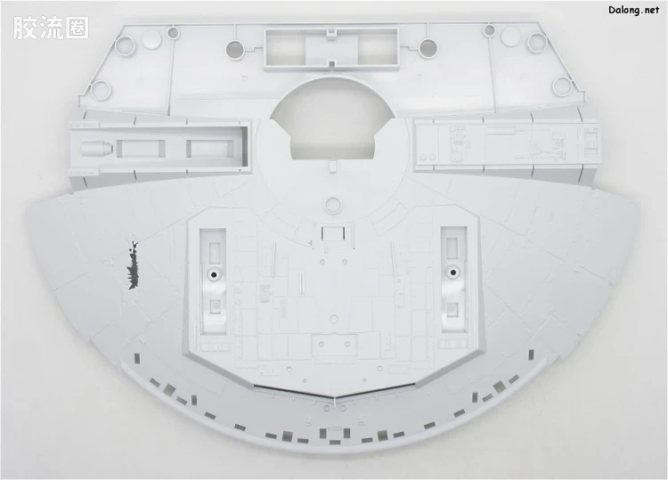 万代 星球大战系列拼装模型 载具系列 1/72 千年隼 - 图片