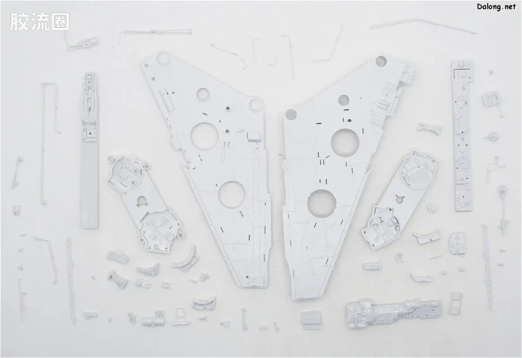 万代 星球大战系列拼装模型 载具系列 1/72 千年隼 - 图片