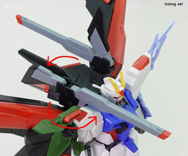 钢普拉Build 综合 HG高达破坏者 对战记录 03 完美强袭自由高达 - 图片