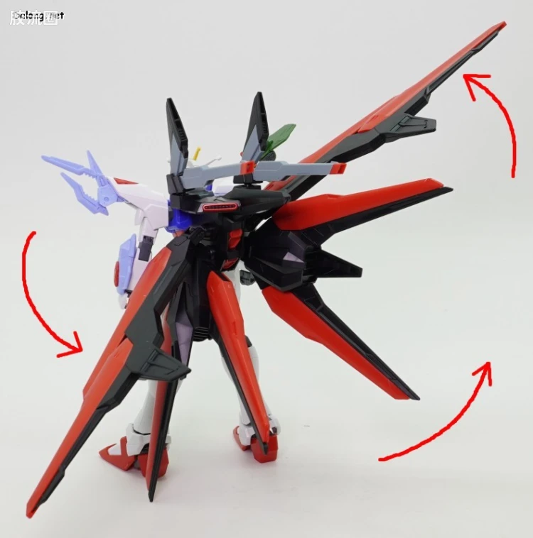 钢普拉Build 综合 HG高达破坏者 对战记录 03 完美强袭自由高达 - 图片