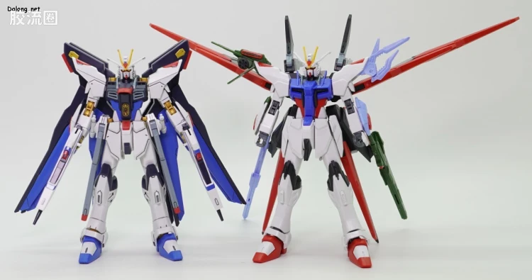 钢普拉Build 综合 HG高达破坏者 对战记录 03 完美强袭自由高达 - 图片