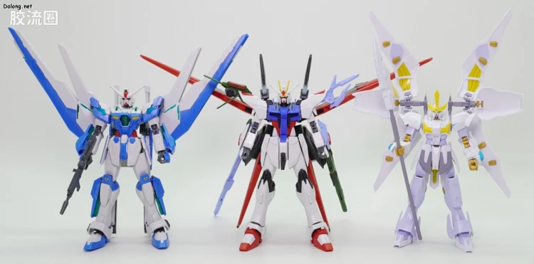 钢普拉Build 综合 HG高达破坏者 对战记录 03 完美强袭自由高达 - 图片