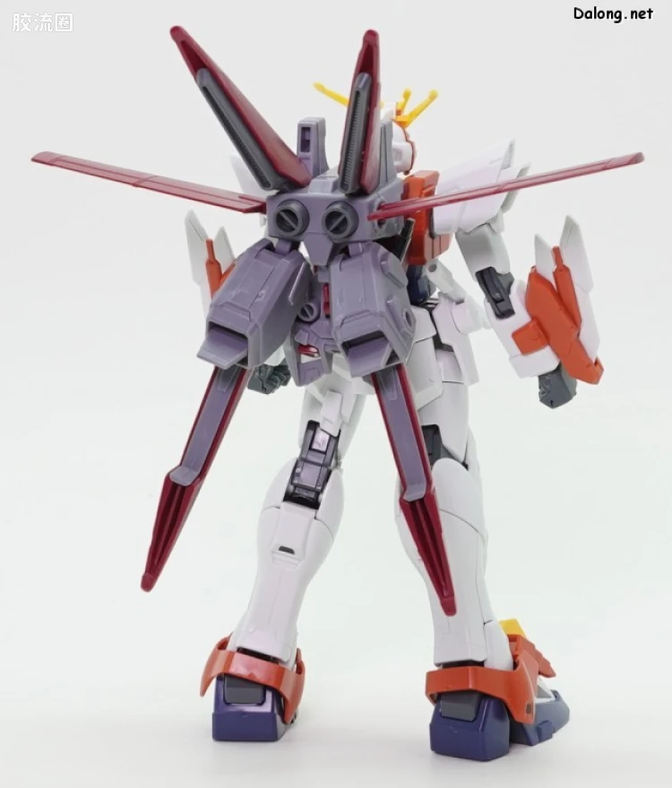 钢普拉Build 综合 HG高达破坏者 对战记录 10 异端高达红色机逆 - 图片
