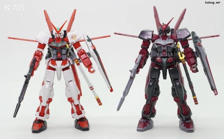 钢普拉Build 综合 HG高达破坏者 对战记录 10 异端高达红色机逆 - 图片