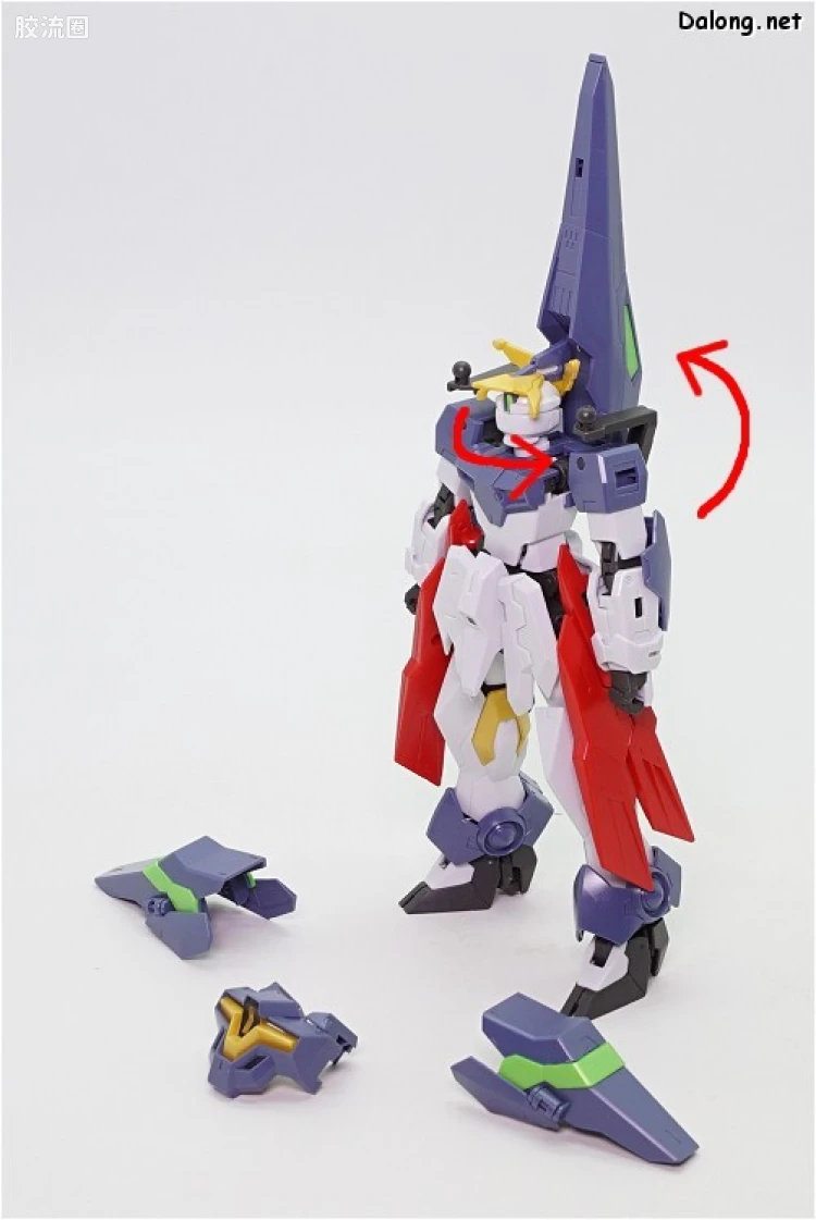 钢普拉Build 综合 HGBD:R 033 高达圣盾骑士 - 图片