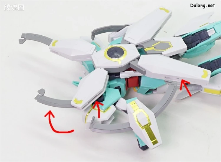 钢普拉Build 综合 HGBD:R武器配件 032 海王星八型武装 - 图片