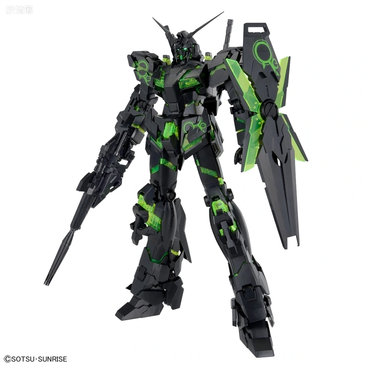 MG 其他限定版 独角兽高达[再生塑料配色/透明霓虹绿] - 图片
