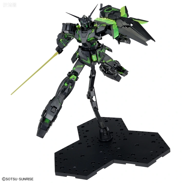 MG 其他限定版 独角兽高达[再生塑料配色/透明霓虹绿] - 图片