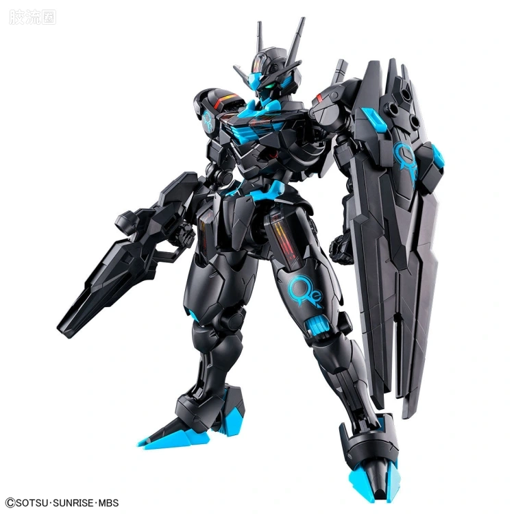 HG高达水星的魔女拼装模型 HG 其他限定版 风灵高达[再生塑料配色/霓虹蓝] - 图片
